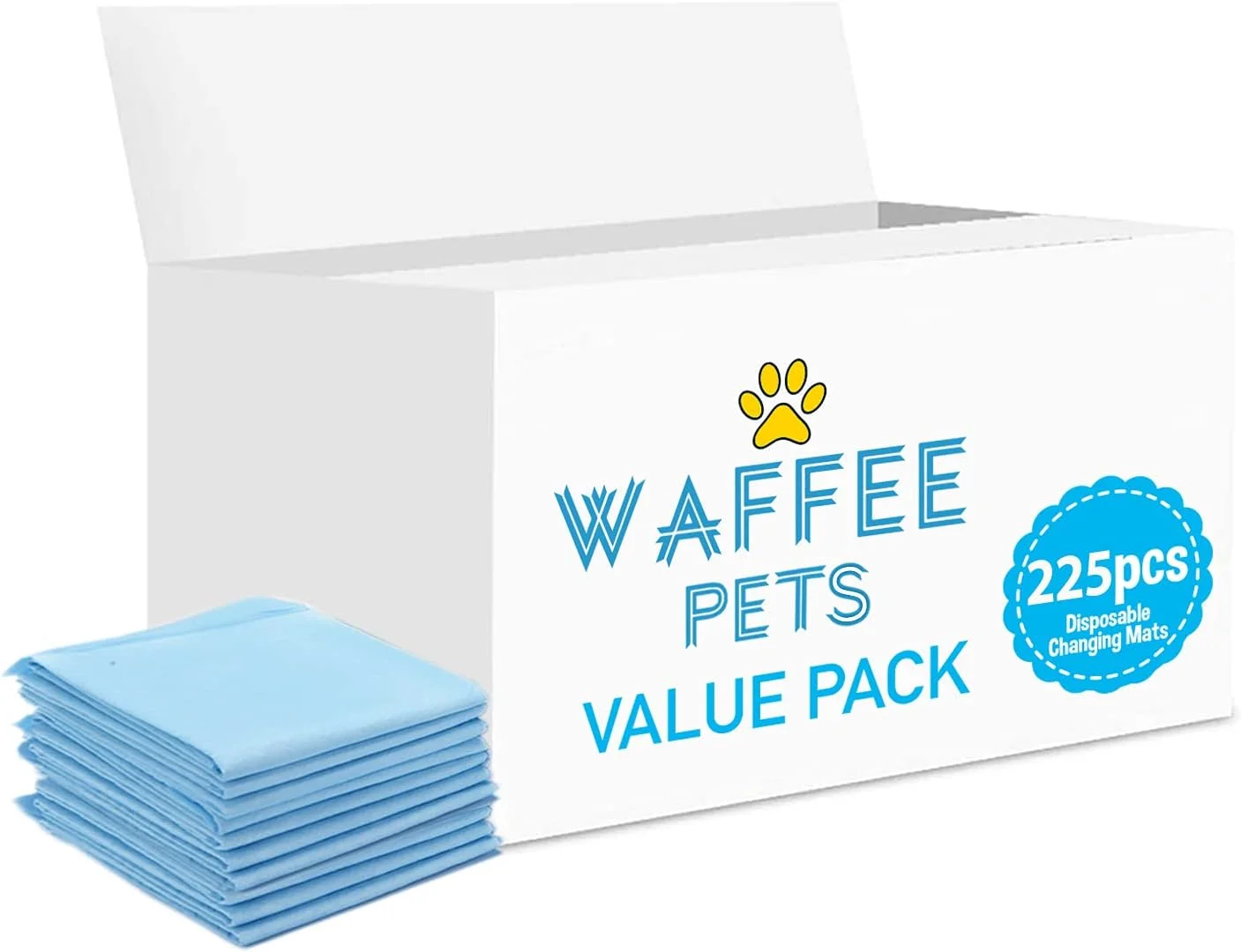 زیرانداز تعویض یکبار مصرف Waffee، ۲۲۵ عدد