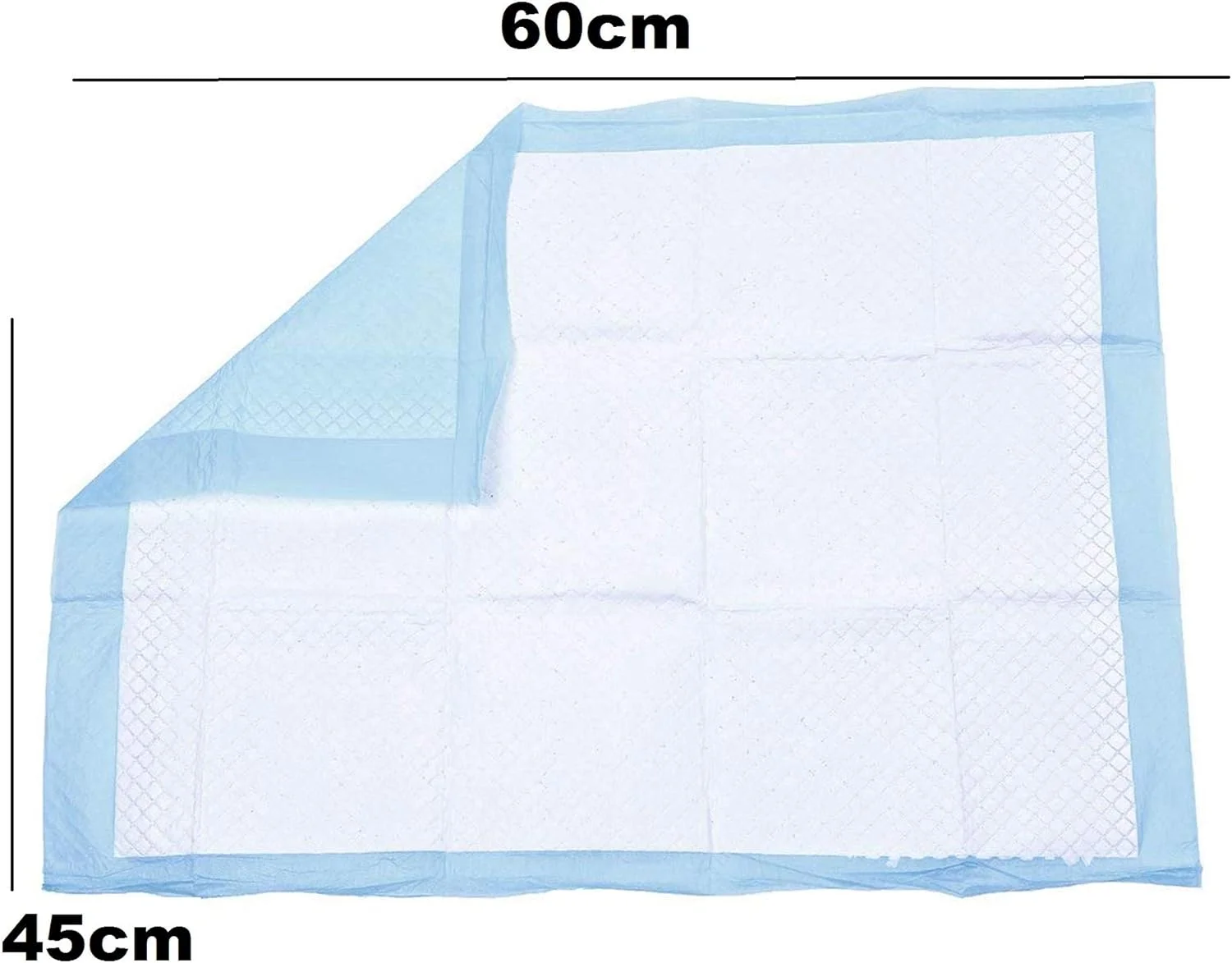 پدهای آموزشی فوق العاده جاذب حیوانات خانگی W9 - 45cmx60cm - سفید (تعداد: 10 عدد)