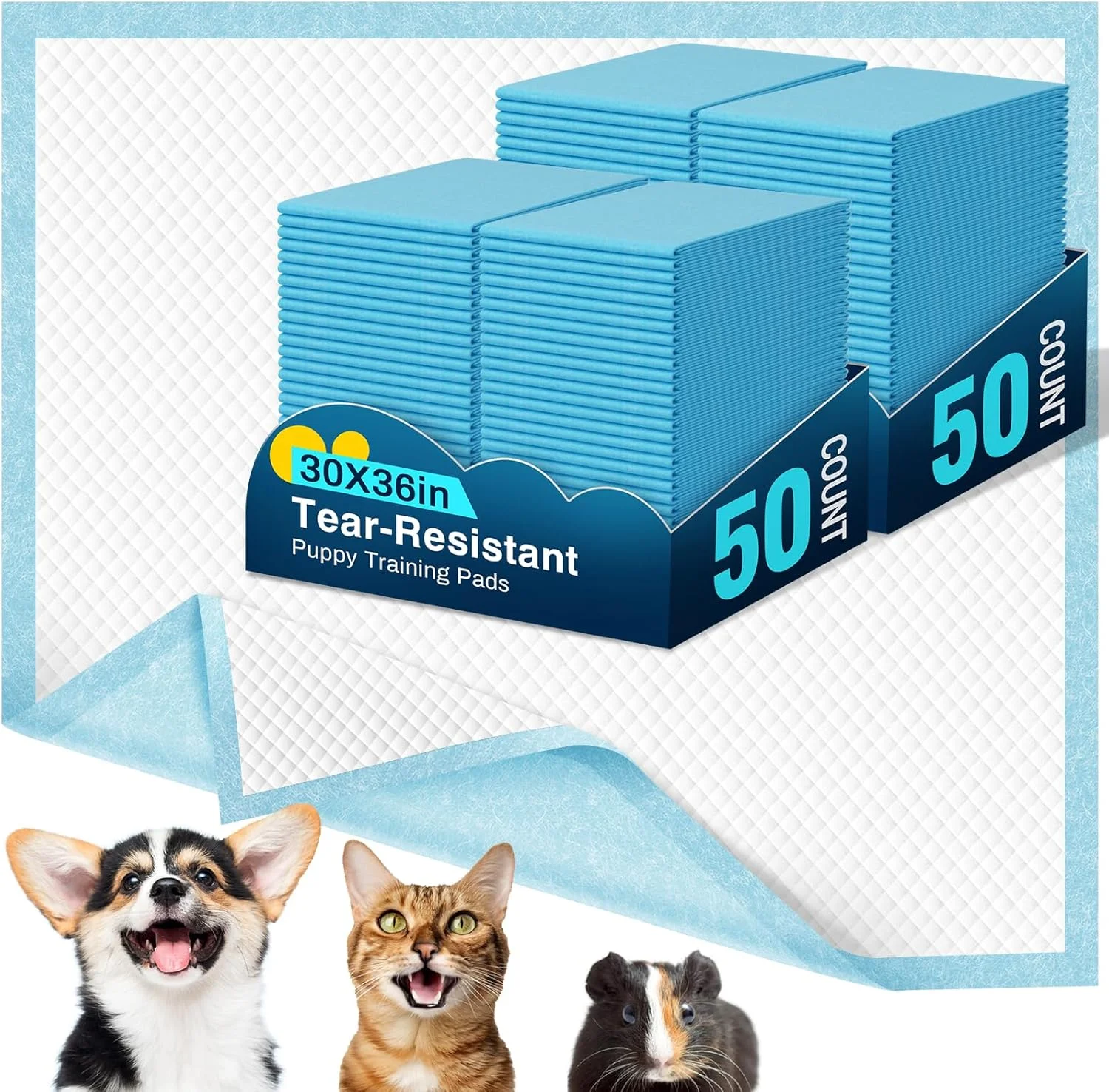 پدهای ادرار سگ بسیار بزرگ 76*91 سانتی متر (100 عدد)