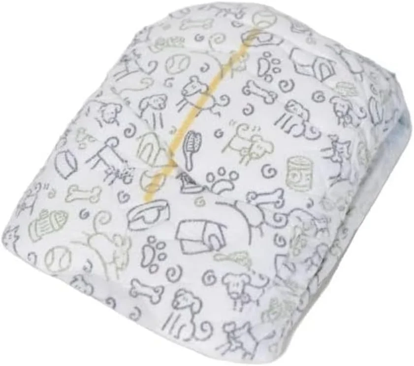 پوشک سگ یکبار مصرف Vibrant Life، سایز متوسط، دور کمر 40 سانتی متر، 12 عدد، صورتی و سفید