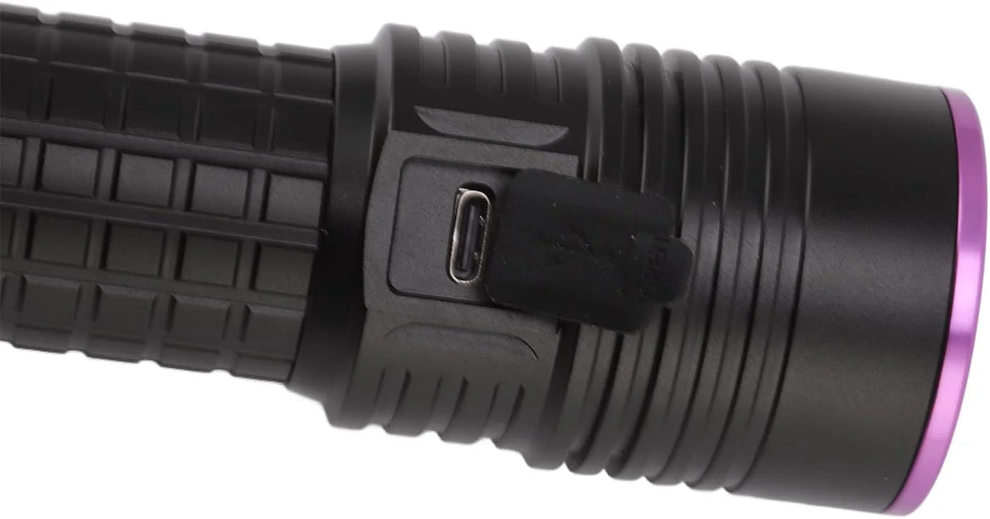 چراغ قوه 365 نانومتری ViaGasaFamido، چراغ قوه نور سیاه Y48 365 نانومتری قدرتمند، نور سیاه قابل شارژ، چراغ کیف دستی چراغ قوه 365 نانومتری ViaGasaFamido، چراغ قوه نور سیاه Y48 365 نانومتری قدرتمند، نور سیاه قابل شارژ، چراغ کیف دستی