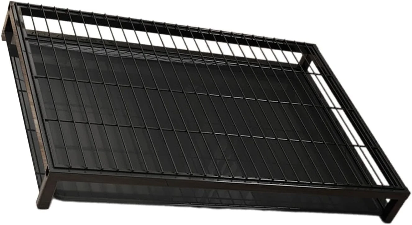 سینی توالت سگ، سینی آموزش ادرار سگ با توری، سینی آموزش ادرار قابل استفاده مجدد و بادوام، سایز متوسط (کوچک)