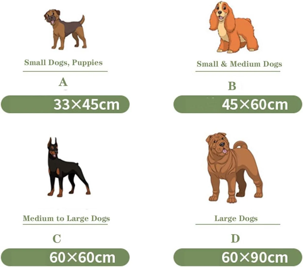 پد ادرار سگ، جعبه بستر سگ، ضد پاشش، چند منظوره، برای آموزش توله سگ، آبی (60 * 90 سانتی متر)