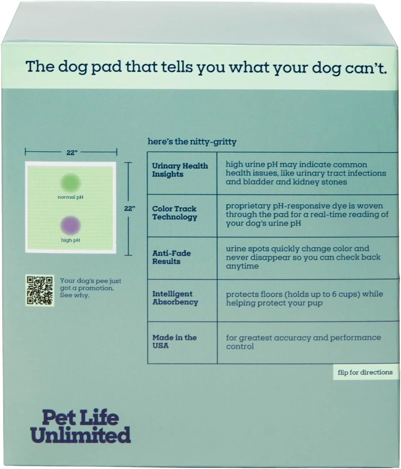 پدهای آموزشی سگ بزرگ پت لایف آنلیمیتد با قابلیت ردیابی سلامت، پدهای ادرار سگ، پدهای آموزش ادرار سگ