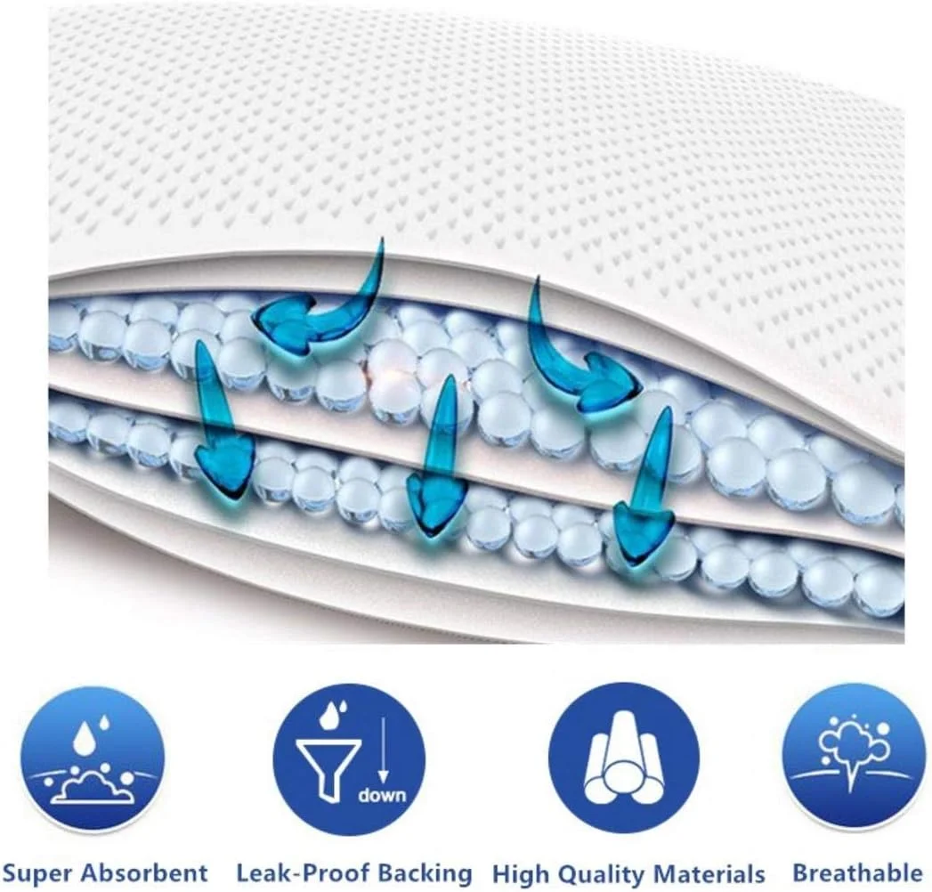 پدهای آموزشی سگ و توله سگ 50 عددی، فناوری خشک شدن سریع، ابعاد 90x60 سانتی متر / بسته 50 عددی