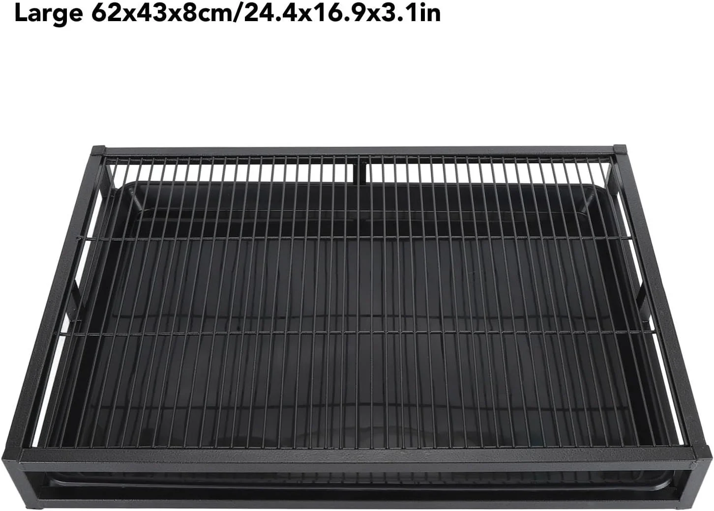 توالت آموزش سگ، جعبه بستر حیوانات خانگی قابل استفاده مجدد با عمر طولانی، تمیز کردن آسان، جعبه بستر حیوانات خانگی داخلی و خارجی، سینی توالت سگ، نگهدارنده پد آموزش توله سگ، سینی آموزش توالت حیوانات خانگی