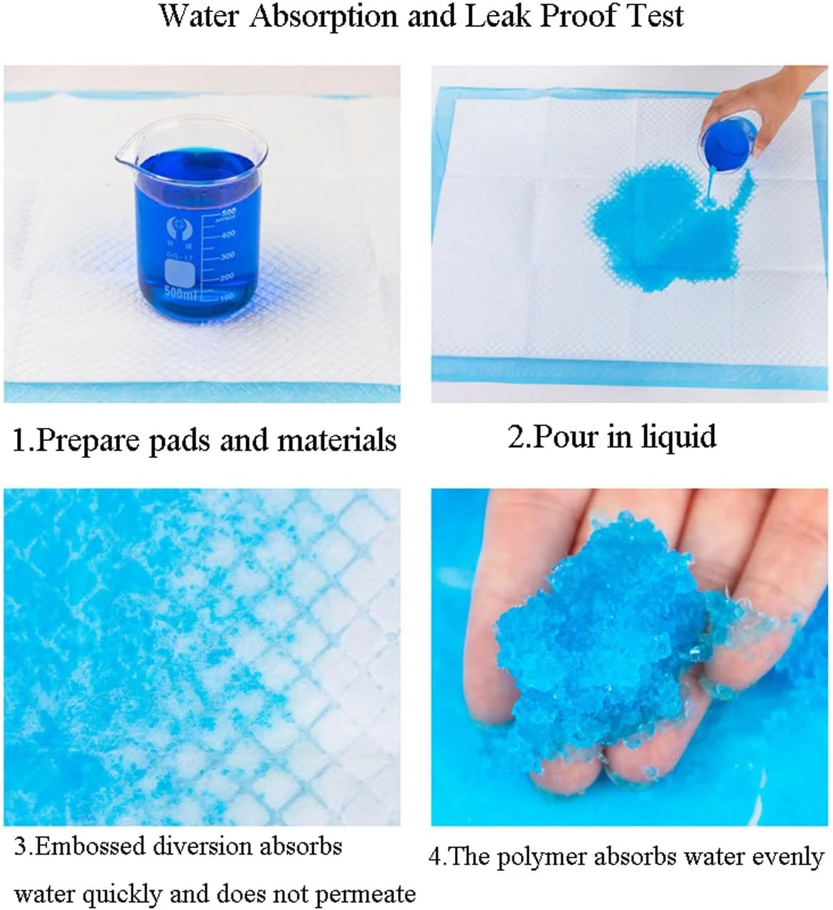 پدهای آموزشی حیوانات خانگی، پدهای ادرار توالت سگ، زیراندازهای آموزش خانگی، بسیار جاذب بو، پدهای یکبار مصرف توله سگ برای سگ ها، گربه ها و خرگوش ها و غیره (20 عدد، S:33*45cm)