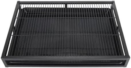 سینی آموزش توالت سگ، توالت سینی دستشویی سگ، جعبه بستر سگ، توری ظرف دستشویی سگ قابل استفاده مجدد با طول عمر بالا تمیز کردن آسان برای توله سگ های کوچک (85x45x15cm 33.46x17.72x5.91in)