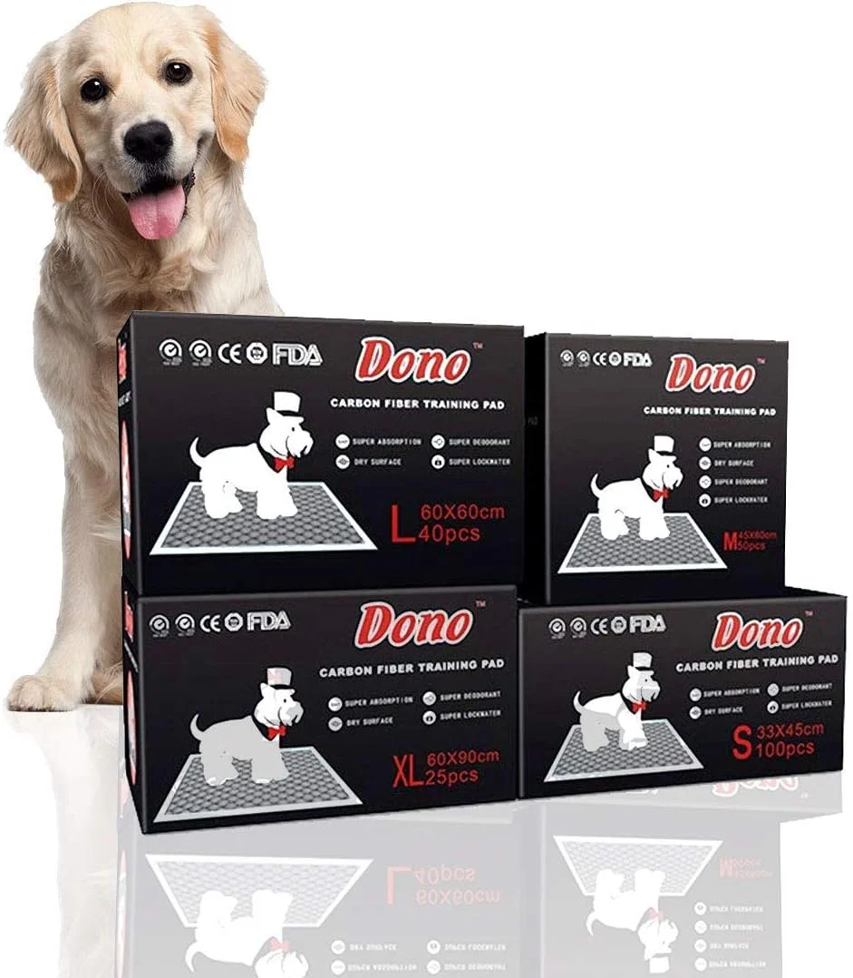 پدهای آموزشی سگ DONO، پدهای ضد لغزش برای توله سگ، راحت و ایمن برای حیوانات خانگی (بزرگ)