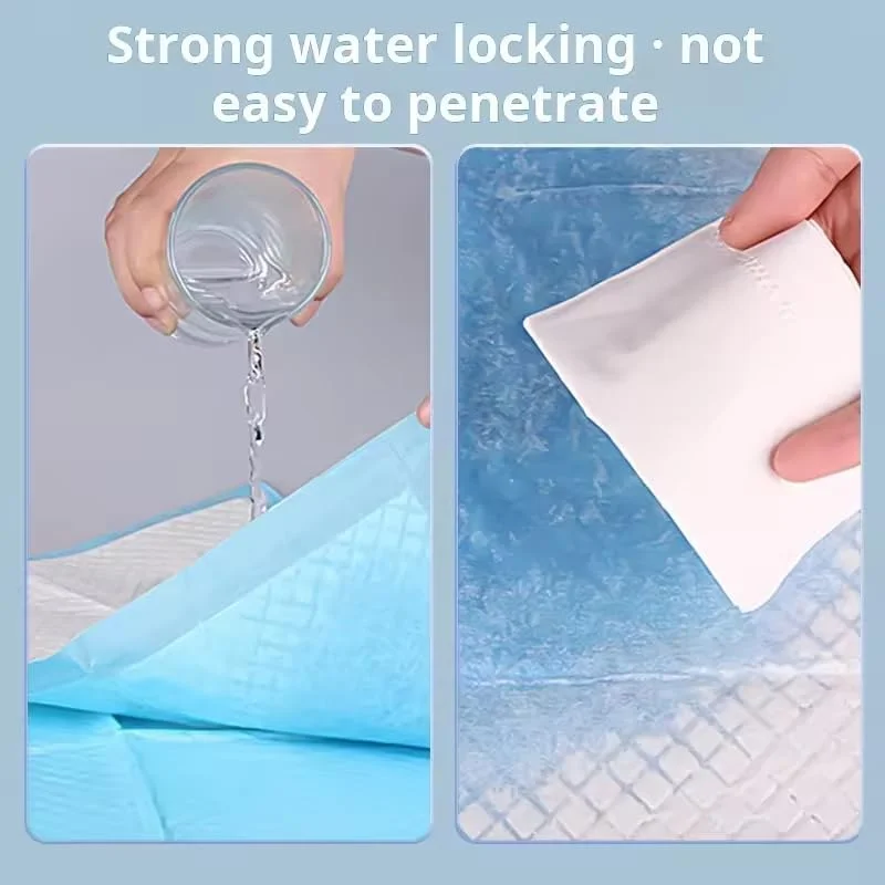 پدهای آموزش ادرار سگ سایز خیلی بزرگ 60x90 - بسته 50 عددی، پدهای ادرار برای توله سگ ها و سگ های کوچک - ایده آل برای استفاده در داخل خانه و مسافرت، ظرفیت جذب 5 لیتر.