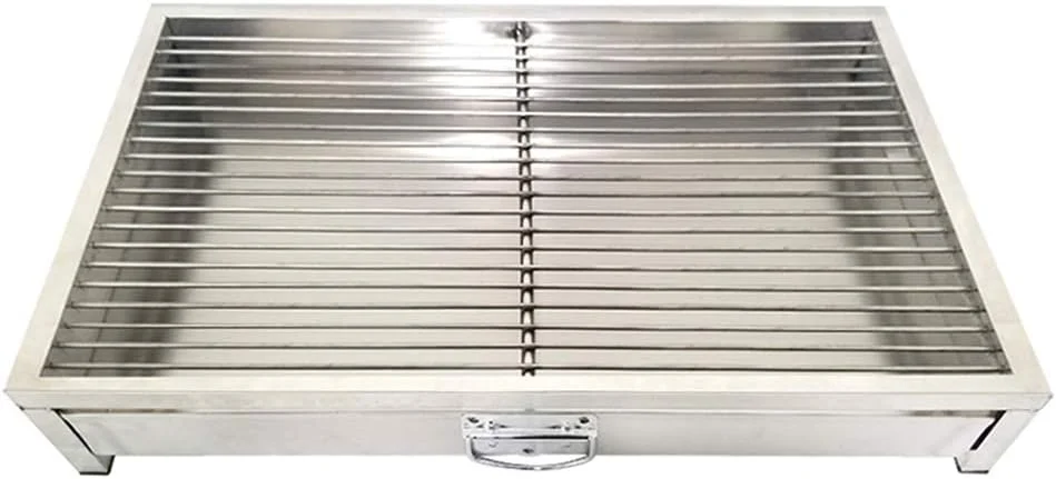 توالت سگ خانگی جعبه بستر آموزش ادرار فولاد ضد زنگ سینی کشویی توالت سگ مناسب برای سگ های کوچک و متوسط ایده آل برای ایوان بالکن پاسیو