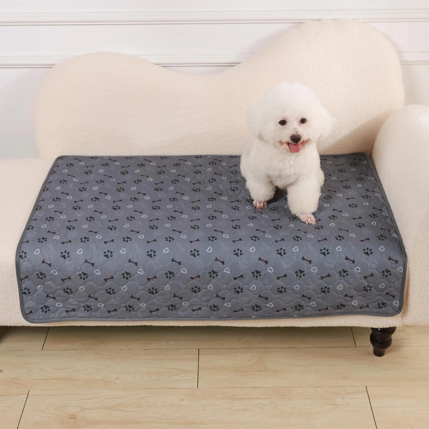 پد توالت سگ، پد آموزش سگ، زیرانداز جاذب سریع خشک شونده و ضد لغزش برای سفر خانه سالمندان کلینیک دامپزشکی مراقبت از سالمندان و پوشش جعبه