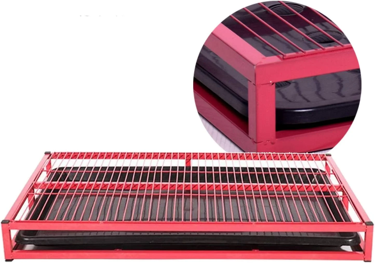 توالت سگ سینی توالت حیوانات خانگی برای داخل و خارج از منزل - سینی توالت حیوانات خانگی نگهدارنده پد آموزشی سگ - پدهای بستر آموزش خانگی برای سگ های سایز متوسط و کوچک، مناسب برای استفاده در باغ و فضای داخلی توالت سگ سینی توالت حیوانات خانگی برای داخل و خارج از منزل - سینی توالت حیوانات خانگی نگهدارنده پد آموزشی سگ - پدهای بستر آموزش خانگی برای سگ های سایز متوسط و کوچک، مناسب برای استفاده در باغ و فضای داخلی