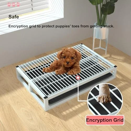 سینی آموزش توالت سگ، سینی پد آموزش توالت توله سگ و گربه در فضای داخلی و خارجی، توالت سگ قابل حمل برای سگ های کوچک و متوسط (52 سانتی متر، قرمز گل رز) سینی آموزش توالت سگ، سینی پد آموزش توالت توله سگ و گربه در فضای داخلی و خارجی، توالت سگ قابل حمل برای سگ های کوچک و متوسط (52 سانتی متر، قرمز گل رز)