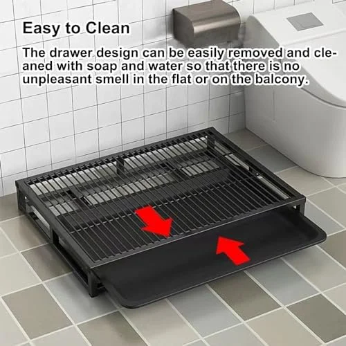 سینی آموزش توالت سگ، سینی پد آموزش توالت توله سگ و گربه در فضای داخلی و خارجی، توالت سگ قابل حمل برای سگ های کوچک و متوسط (52 سانتی متر، قرمز گل رز) سینی آموزش توالت سگ، سینی پد آموزش توالت توله سگ و گربه در فضای داخلی و خارجی، توالت سگ قابل حمل برای سگ های کوچک و متوسط (52 سانتی متر، قرمز گل رز)