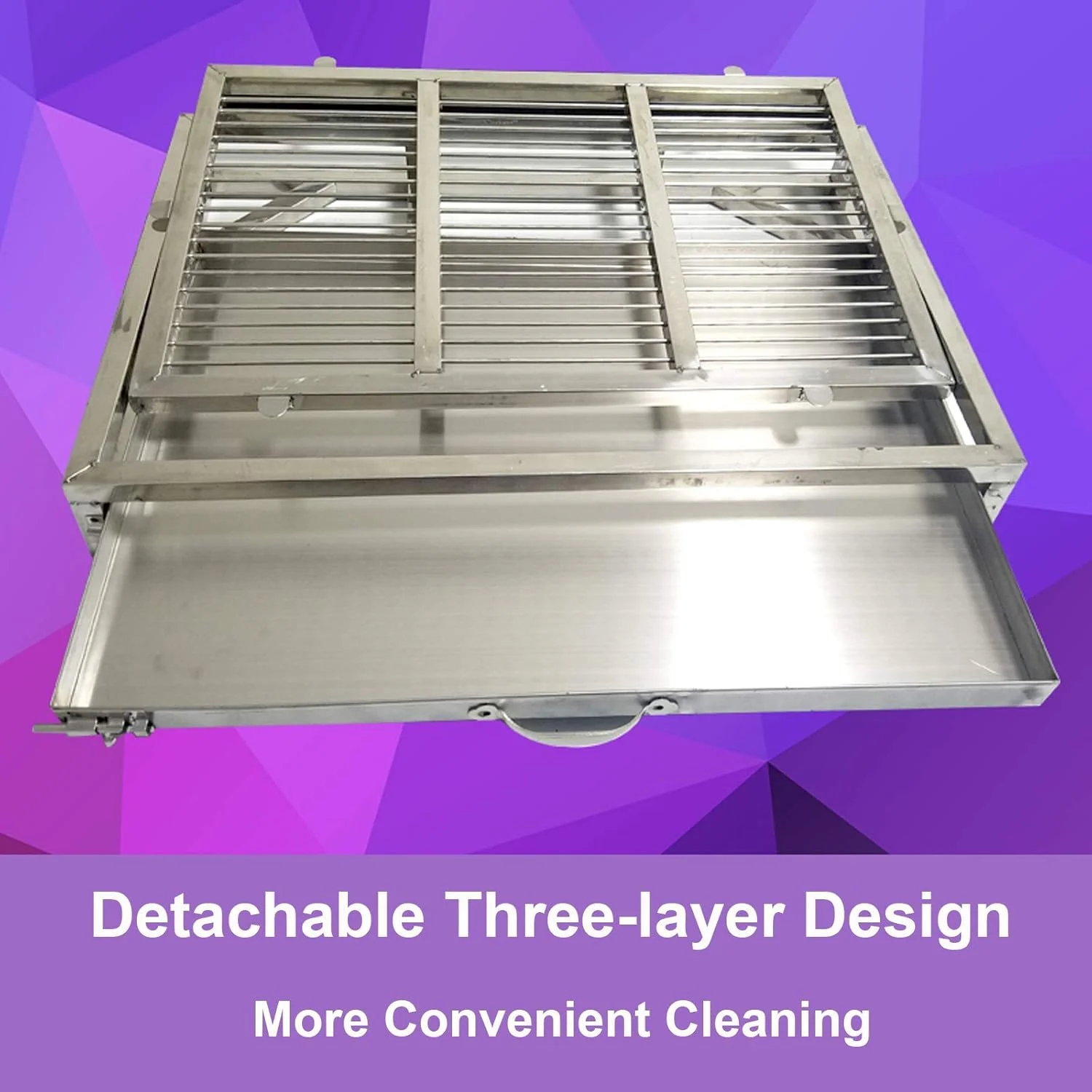 توالت سگ برای جمع آوری ادرار و مدفوع سگ های بزرگ و کوچک - سینی توالت سرپوشیده با کاربری آسان - آموزش دستشویی توله سگ، بادوام، جداشدنی، پاره نمی شود (19-48 اینچ)