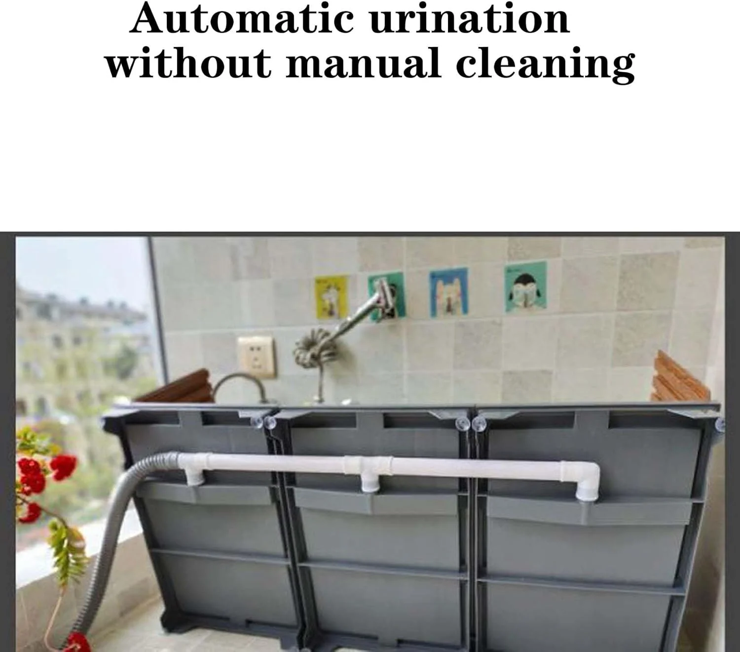 توالت سگ، دارای نرده سه طرفه، تخلیه ادرار خودکار، سایز 45 * 90 سانتی متر، رنگ سبز (B) توالت سگ، دارای نرده سه طرفه، تخلیه ادرار خودکار، سایز 45 * 90 سانتی متر، رنگ سبز (B)