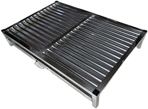 توالت سگ، توالت حیوانات خانگی با جداکننده و زیرانداز بزرگ، محافظت از کف، تمیز کردن آسان، سینی استیل ضد زنگ، برای توله سگ، برای سگ بزرگ بالغ (اندازه: 94x62x10 سانتی متر)