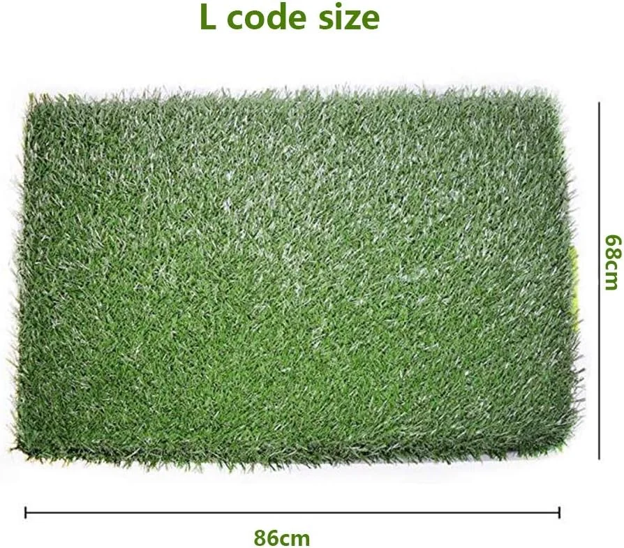 چمن مصنوعی سگ TMKJZL، چمن مصنوعی، آموزش دستشویی، ابزار آموزش دستشویی سگ - مناسب برای توله سگ ها و سگ های بالغ، L(S)