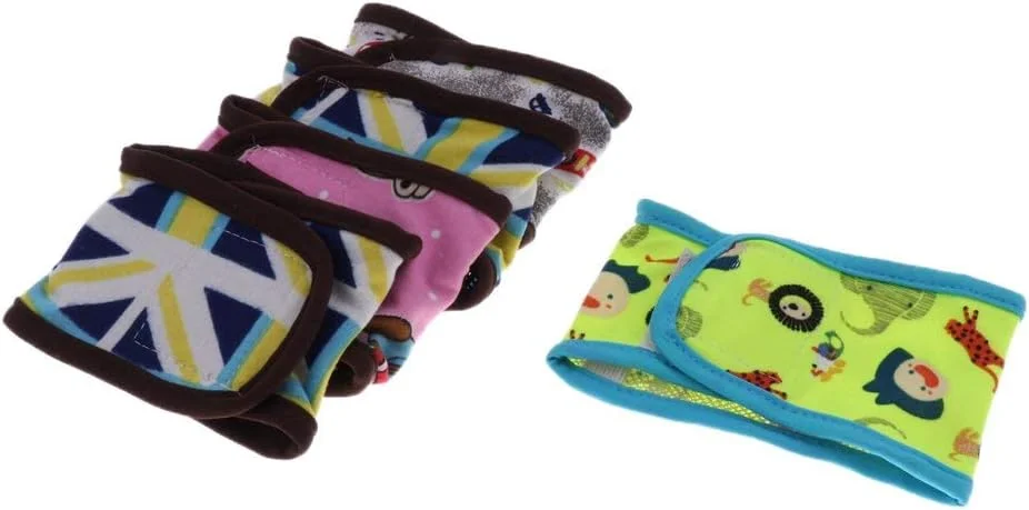 پوشک سگ نر قابل شستشو Tenlacum، دور کمر سگ نر راحت و قابل استفاده مجدد، دور کمر سگ نر بادوام برای سگ های کوچک، متوسط ​​و بزرگ (شماره 8)