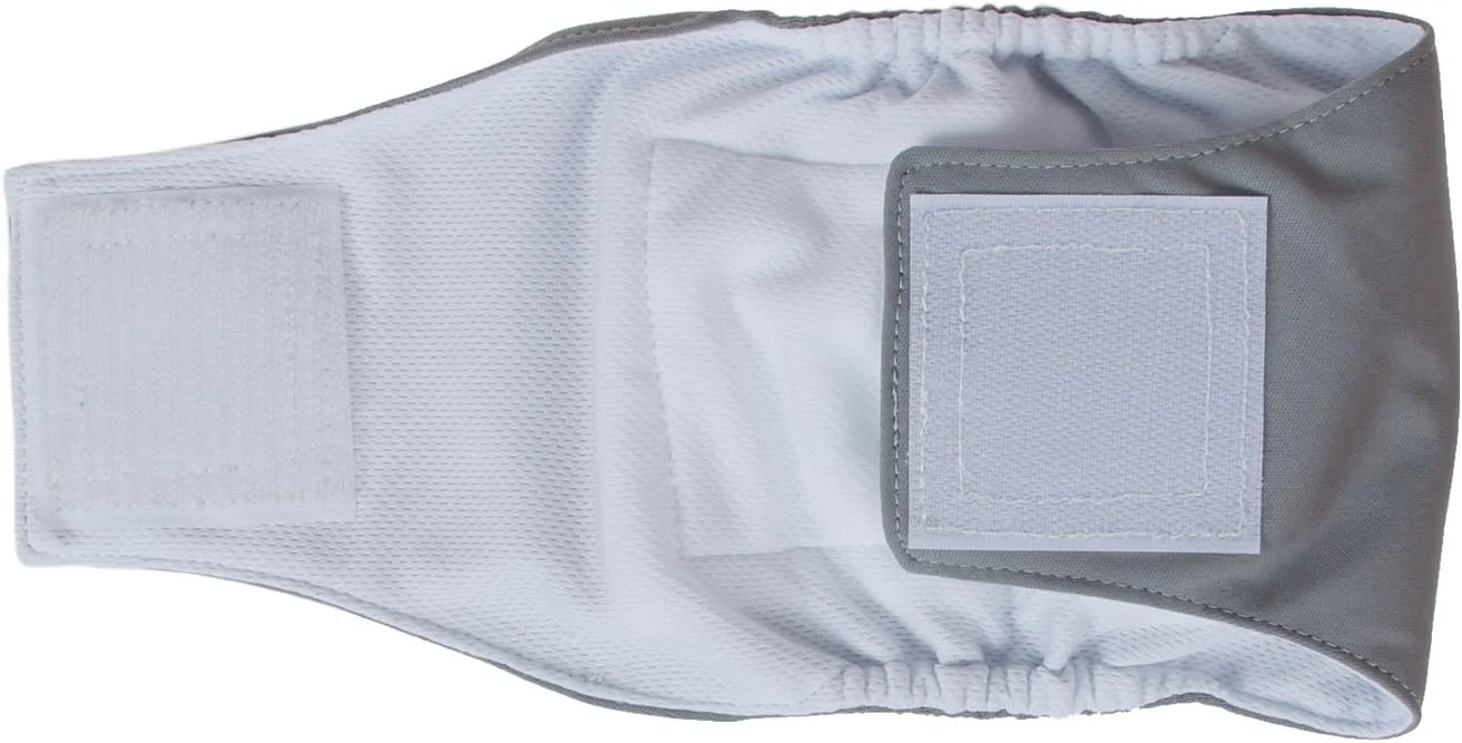 باند شکمی سگ نر Teamoy، قابل شستشو، سایز S (مشکی+ خاکستری+ سبز+ بنفش) - بسته 4 عددی