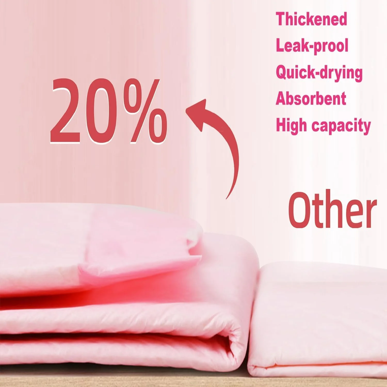 پدهای آموزشی سگ تازویق، فوق العاده جاذب و ضد نشت، پدهای ادرار با سطح خشک شونده سریع برای استفاده در داخل خانه (20 عدد 60x89 سانتی متر)، لوازم ضروری آموزش سگ