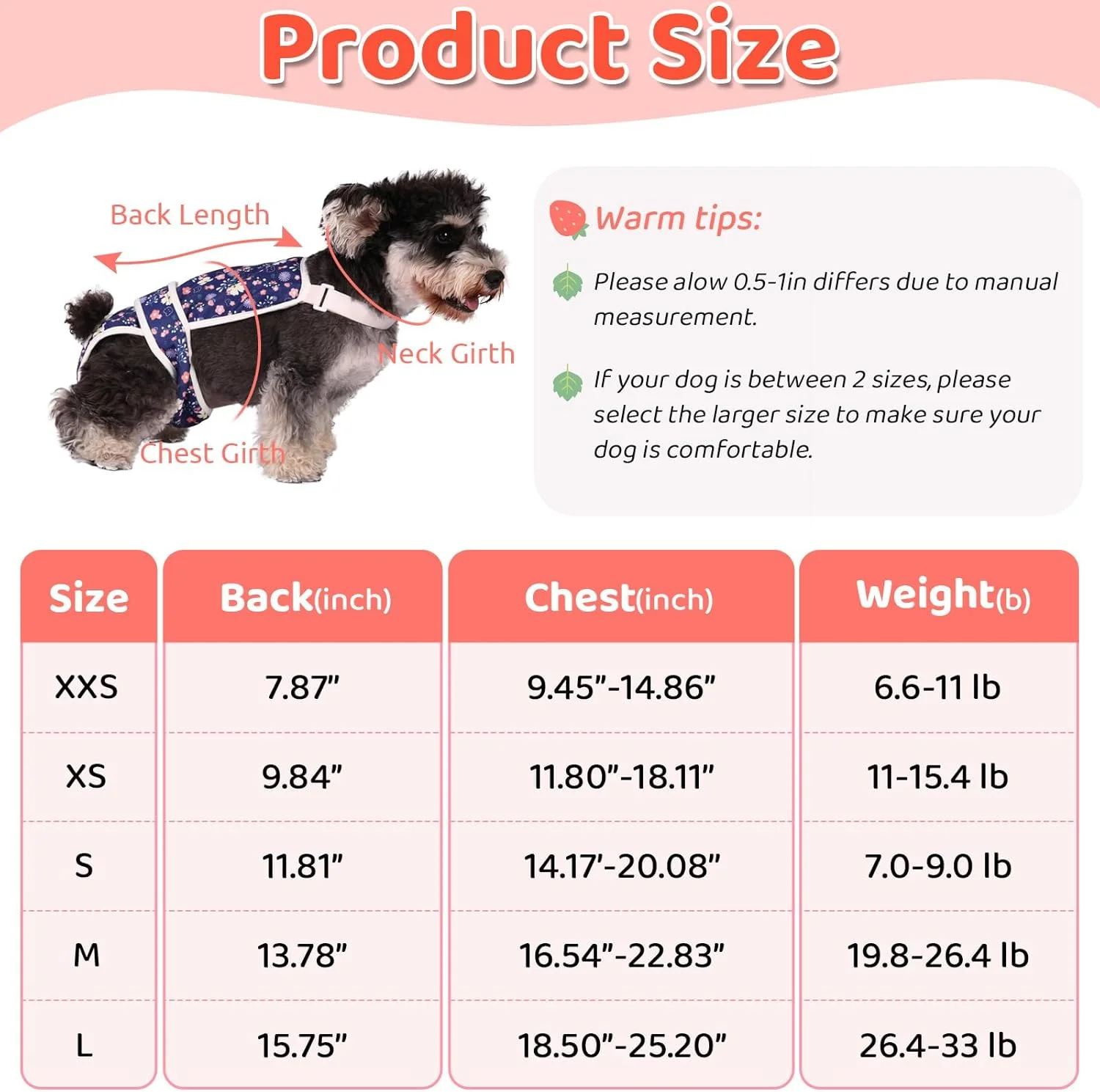 دو عدد شورت بهداشتی سگ ماده با طرح زیبا، شورت سگ ضد فرار، شورت بهداشتی قابل استفاده مجدد برای سگ های دختر کوچک و متوسط، گل توت فرنگی، سایز S