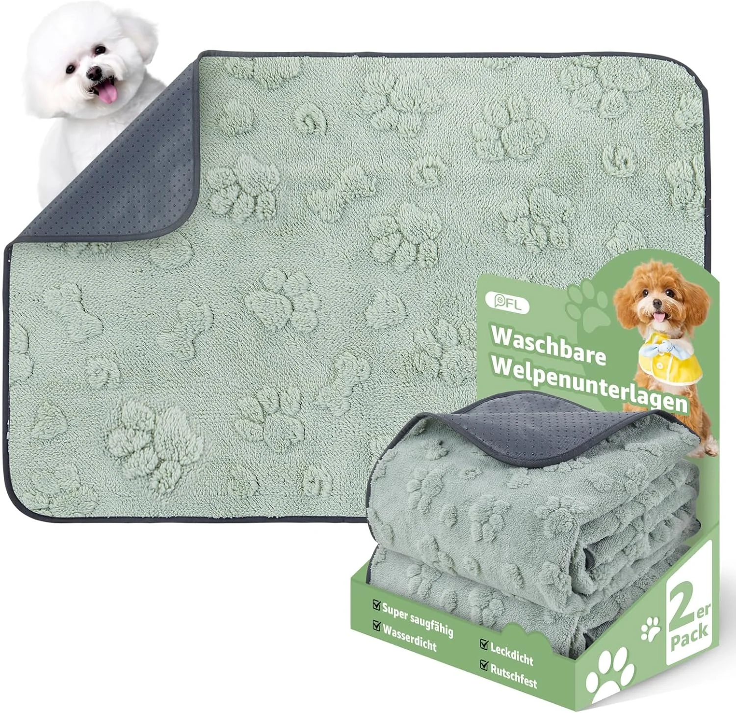 پدهای فوق العاده جاذب برای توله سگ، پدهای نرم برای سگ، پدهای ضد آب ادرار برای سگ ها و خوکچه هندی