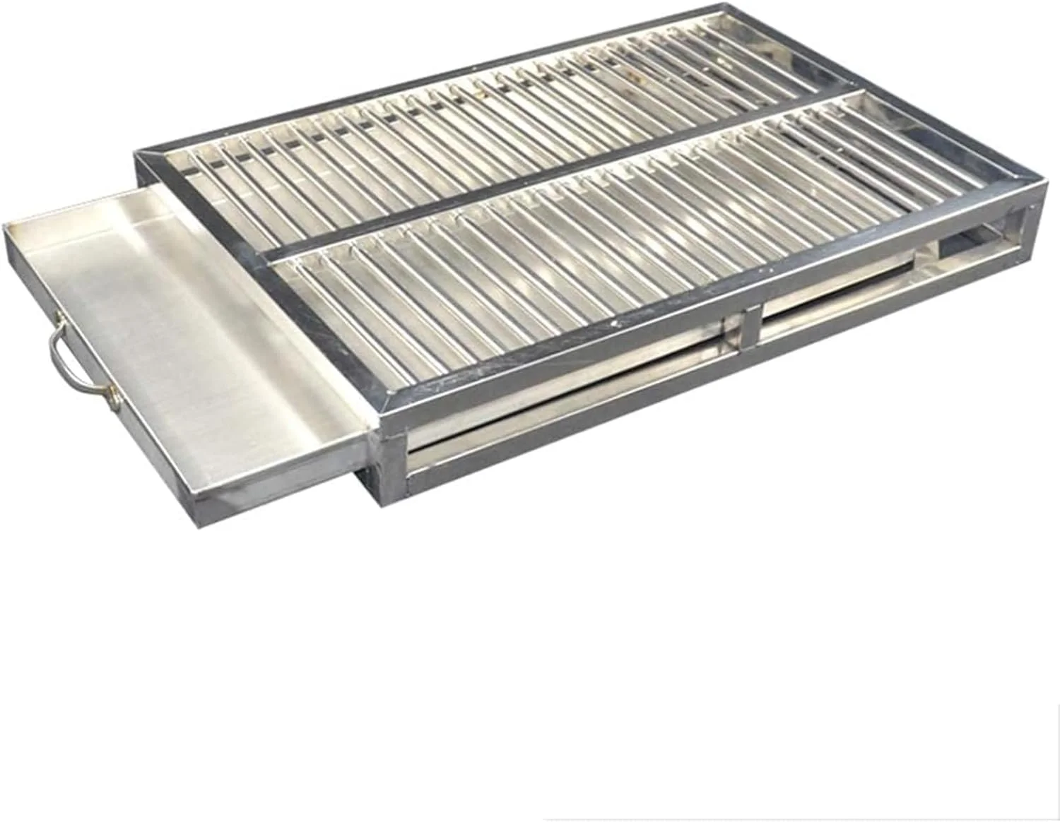 توالت سگ، توالت سگ استیل ضد زنگ، سینی آموزش حیوانات خانگی استیل ضد زنگ، پد آموزش توله سگ در فضای داخلی، ظرفیت بزرگ آموزش حیوانات خانگی، تشک ضد لغزش ضد پاشش، محافظت از کف، تمیز کردن آسان