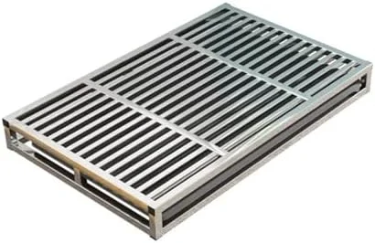 توالت حیوانات خانگی استیل ضد زنگ، سینی آموزش توالت سگ، آموزش دهنده توالت سگ با سینی کشویی (63 * 43 * 10 سانتی متر)