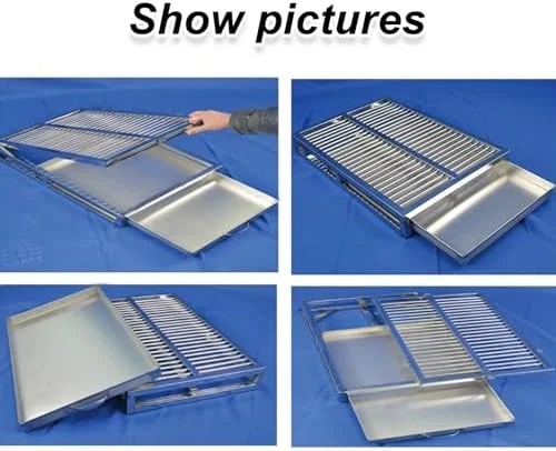 توالت سگ استیل ضد زنگ - توالت با تمیز کردن آسان برای سگ ها و توله سگ های متوسط تا بزرگ با سینی کشویی