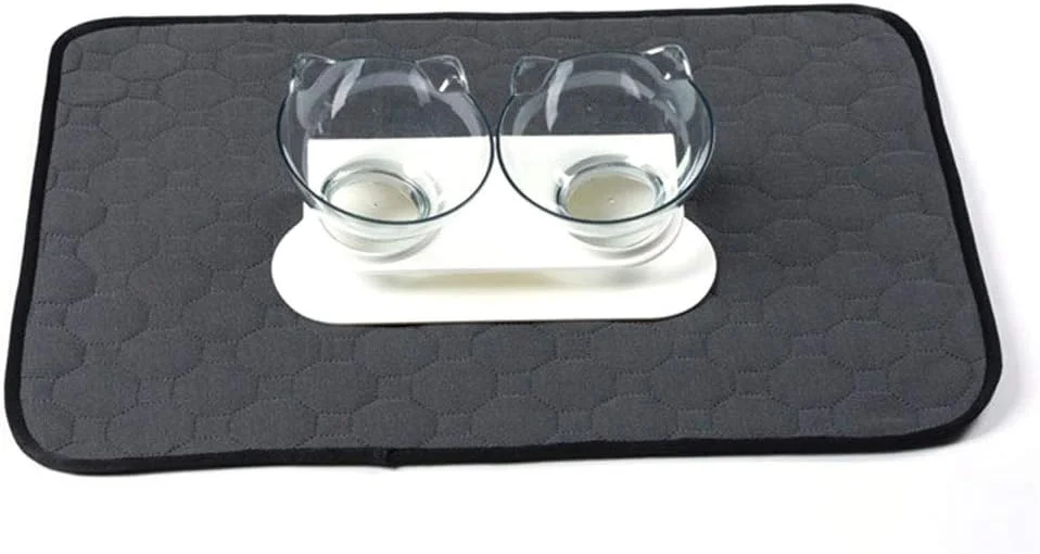 پدهای آموزشی سگ، پدهای پوشکی قابل استفاده مجدد حیوانات خانگی (L: 67*50 سانتی متر، خاکستری)