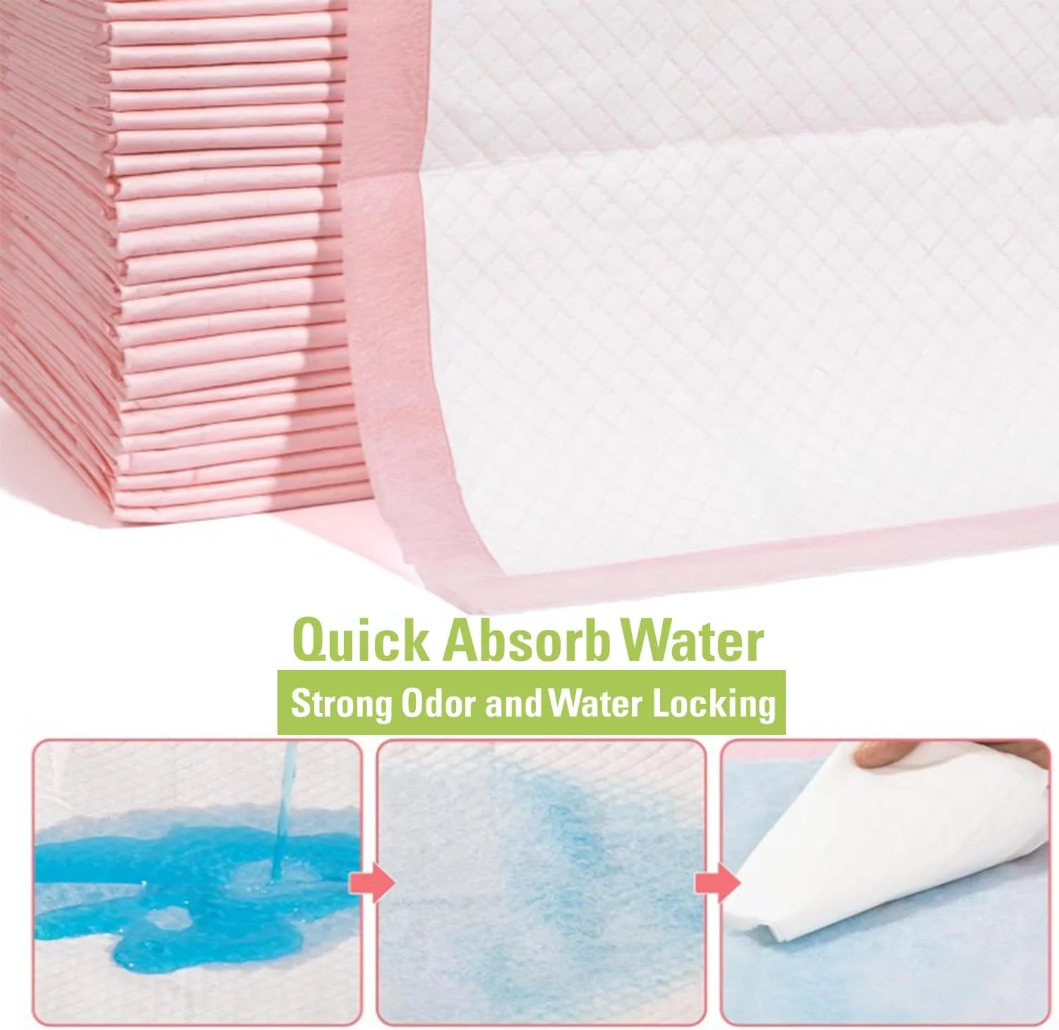 پدهای آموزش ادرار توله سگ - پد جاذب ادرار سگ - ضد نشت، فناوری خشک شدن سریع - ایده آل برای آموزش دستشویی، سگ های کوچک - (بسته 10 عددی) 33x45 سانتی متر