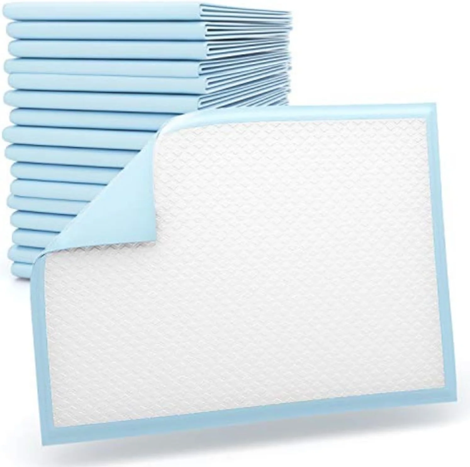 پدهای بهداشتی سگ SiaMed، 60 x 45 سانتی متر، (50 عدد)، زیراندازهای بهداشتی یکبار مصرف برای حیوانات خانگی، پدهای آموزشی، جاذب، ضد نشت