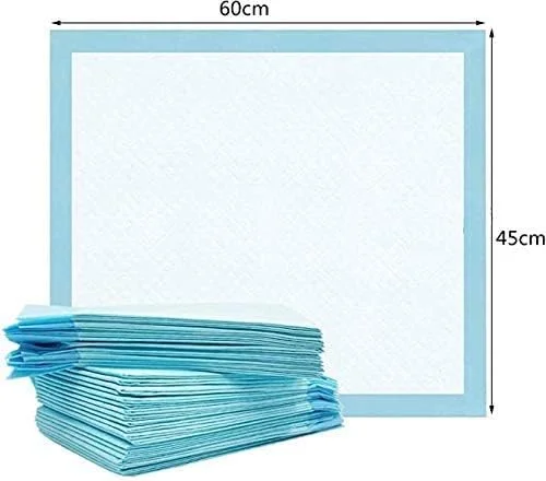 پدهای جاذب یکبار مصرف Showay، خشک شونده سریع و ضد نشت برای آموزش ادرار حیوانات خانگی، 45X60 سانتی متر M - 50 عدد