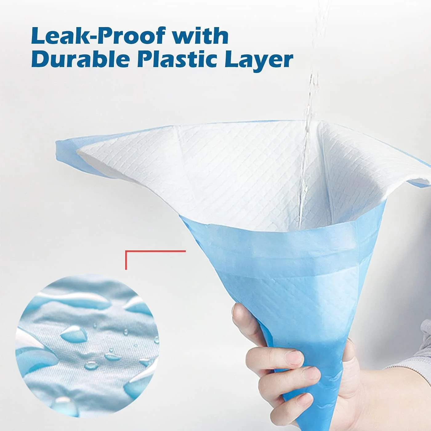 پدهای آموزشی ادرار سگ و گربه OKBUYNOW، پد یکبار مصرف برای سگ، توله سگ، گربه، خرگوش و سایر حیوانات خانگی، خشک شدن سریع، بدون نشتی، فوق العاده جاذب، 60x90 سانتی متر XL - 20 عدد، آبی پدهای آموزشی ادرار سگ و گربه OKBUYNOW، پد یکبار مصرف برای سگ، توله سگ، گربه، خرگوش و سایر حیوانات خانگی، خشک شدن سریع، بدون نشتی، فوق العاده جاذب، 60x90 سانتی متر XL - 20 عدد، آبی