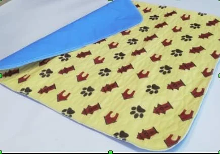 پدهای ادرار شستشوپذیر، جاذب سریع برای حیوانات خانگی کوچک، متوسط و بزرگ. بسته 2 عددی. ضد نشت - پدهای آموزشی سگ قابل استفاده مجدد، راحت و مناسب برای خانه و مسافرت