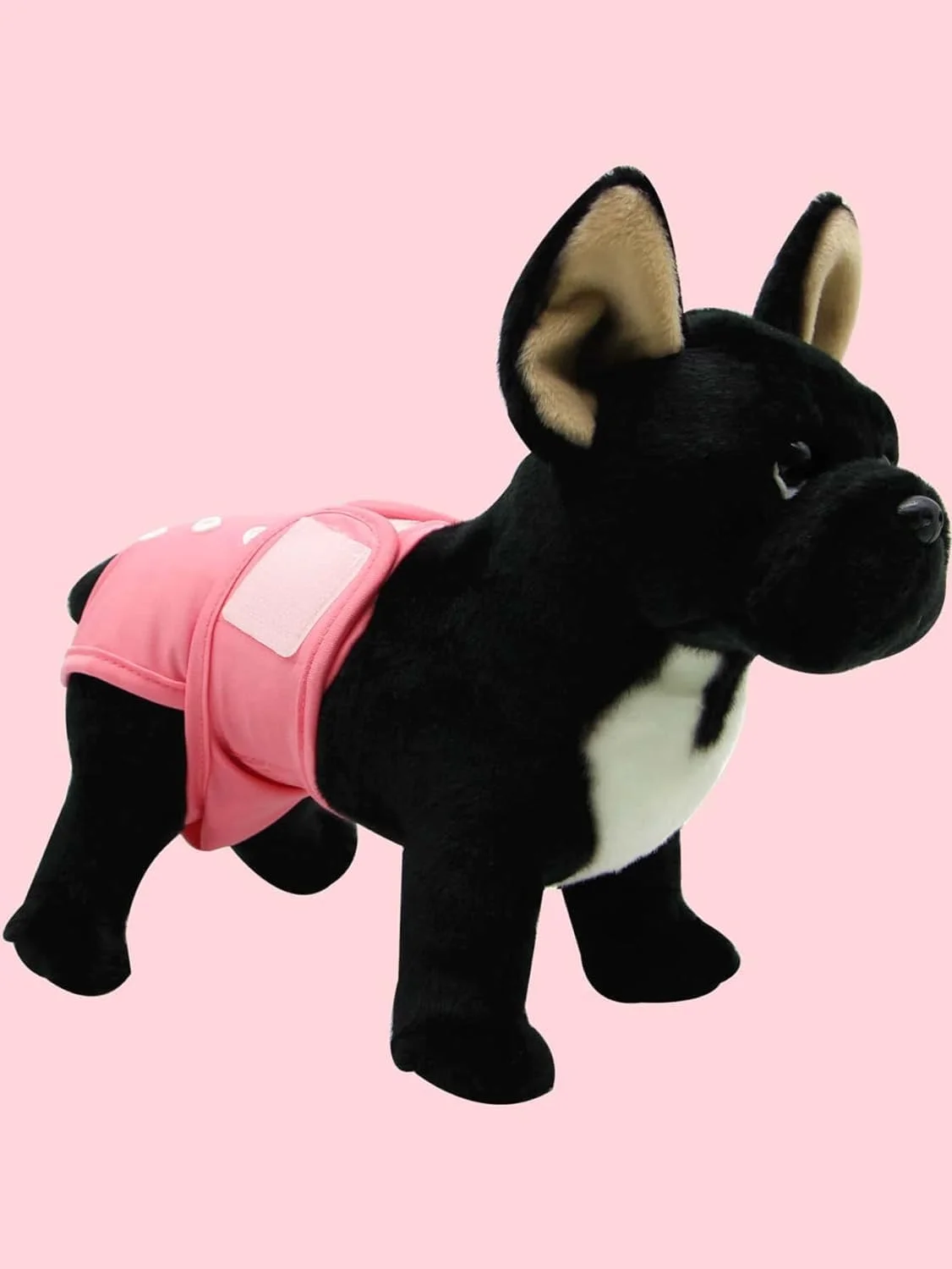 شورت بهداشتی سگ، لباس زیر قاعدگی، شورت قابل شستشو و استفاده مجدد، پوشک بچه سگ، شکم بند، پوشک حیوانات خانگی ضد نشت برای سگ ها، گربه ها و بچه گربه های کوچک و متوسط (صورتی، XS)