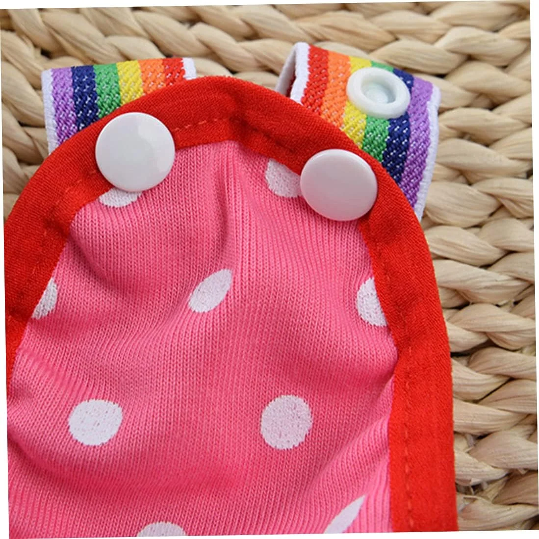 شورت بهداشتی سگ ماده، شلوار فصلی بهداشتی، پارچه قابل شستشو، زیر شلواری تنفسی سایز L، لباس سگ 3 عددی، شورت سگ