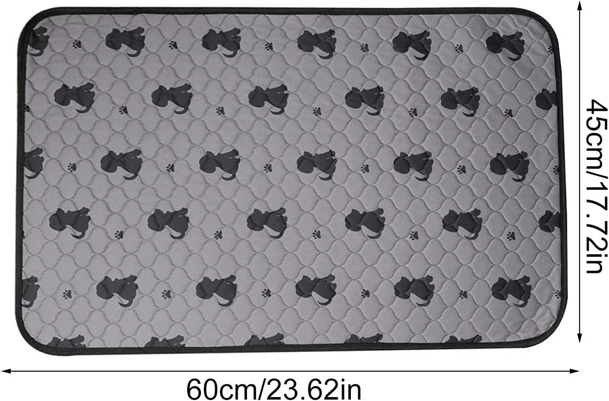 پدهای قابل استفاده مجدد توالت سگ، پدهای 4 لایه سگ، پدهای ضد آب ادرار سگ، پدهای ضد نشت سگ، لوازم حیوانات خانگی برای سگ ها، پد توالت سگ قابل شستشو، تمیز کردن آسان