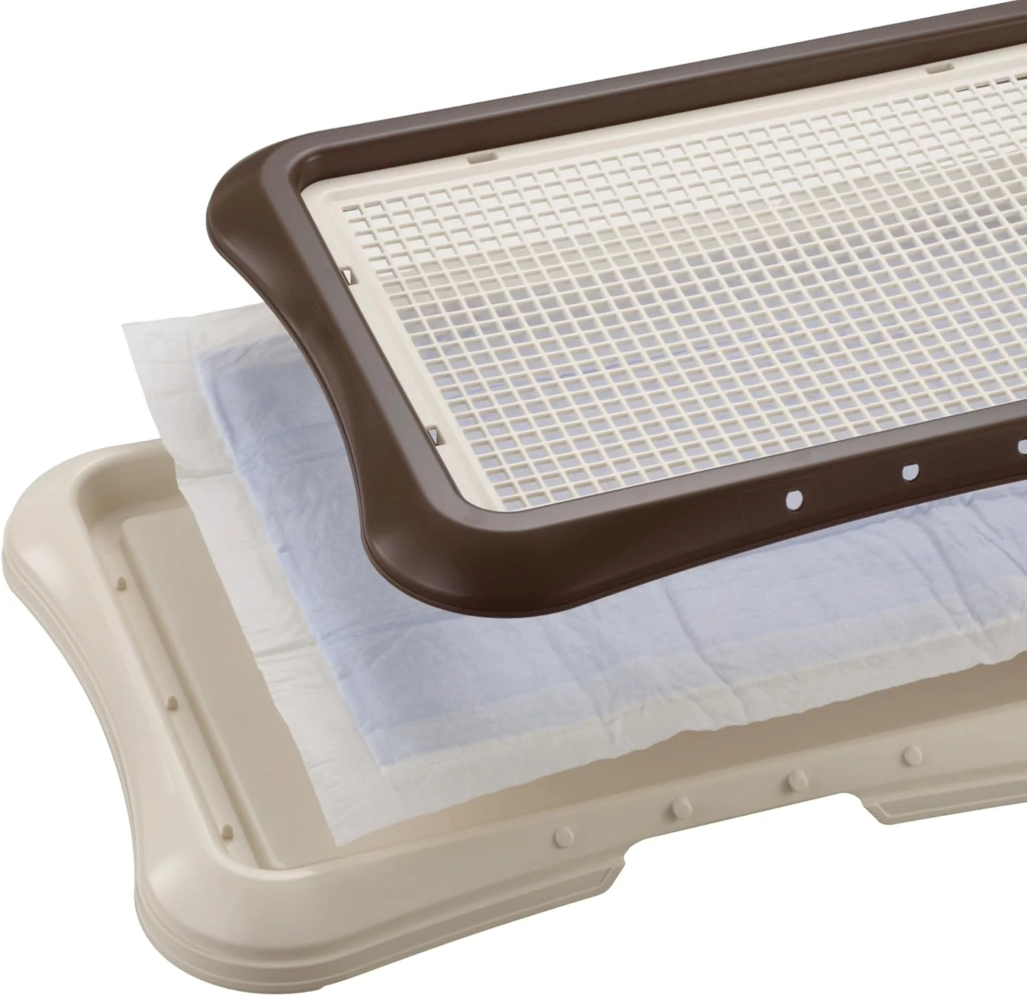 سینی توری آموزش ادرار سگ ریچل Paw Trax، قهوه ای