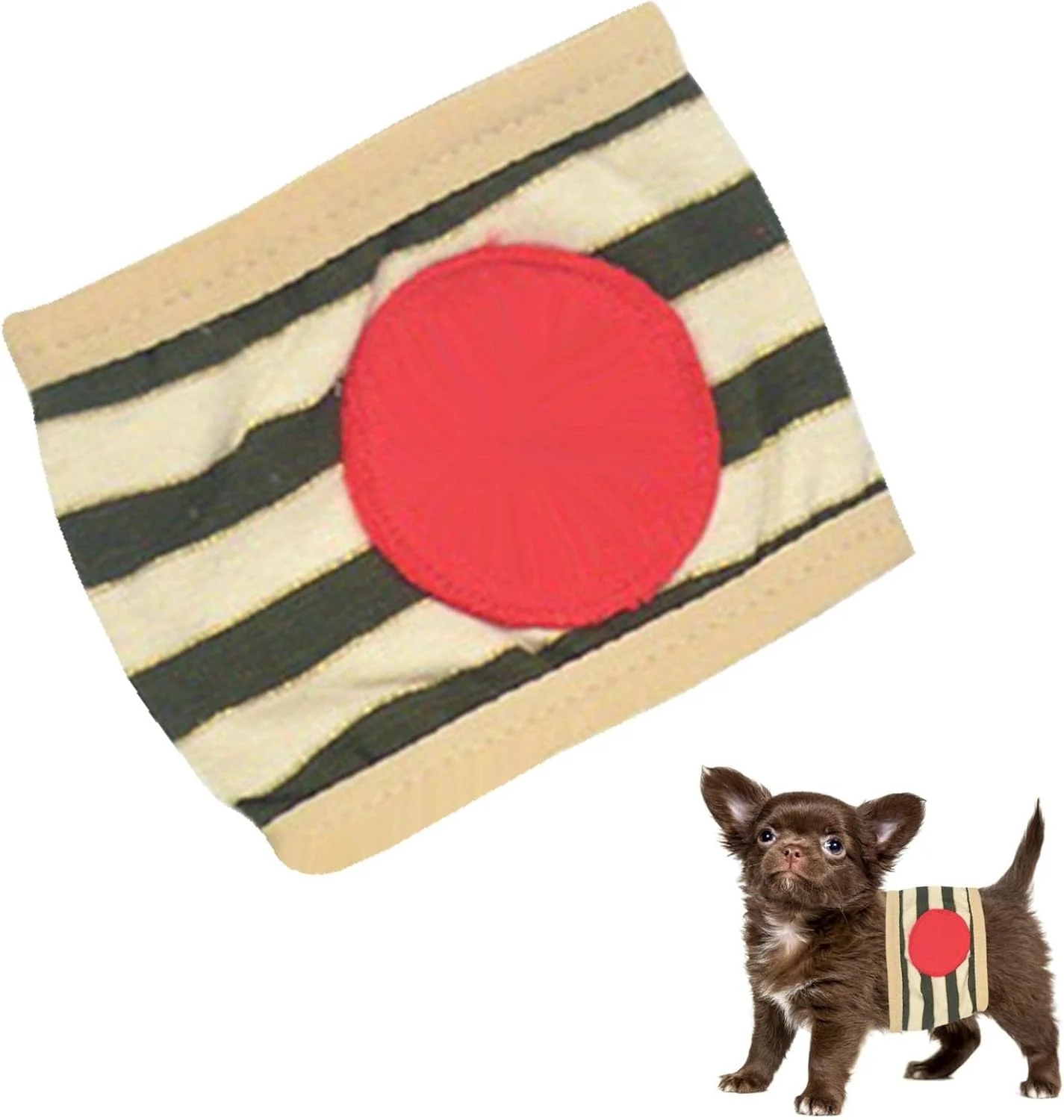 باند شکمی برای سگ های نر، پوشک پنبه ای توله سگ، باند شکمی سگ، لباس زیر پوشک پارچه ای قابل شستشو و استفاده مجدد سگ با پد جاذب آب برای آموزش ادرار، بی اختیاری، ضد آزار و اذیت