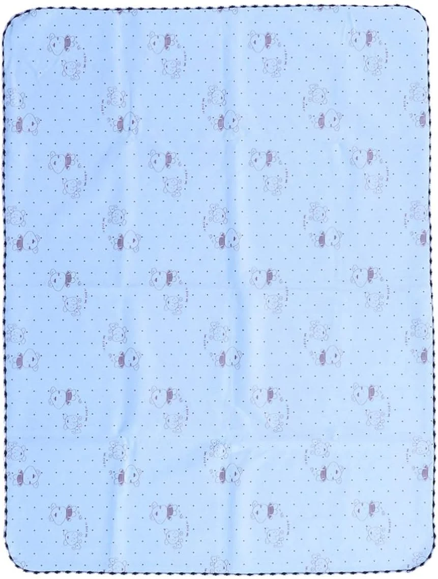 پد ادرار سگ قابل استفاده مجدد 70x90 سانتی متر، پد ادرار ضد آب با خشک شدن سریع، پد ادرار سگ قابل شستشو - آبی