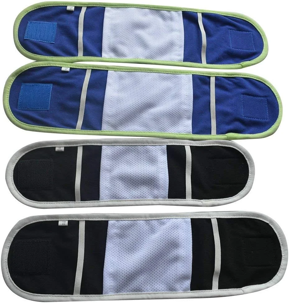 3 عدد پوشک سگ قابل استفاده مجدد و نوارهای شکمی برای سگ های نر کوچک سایز 33*10 سانتی متر