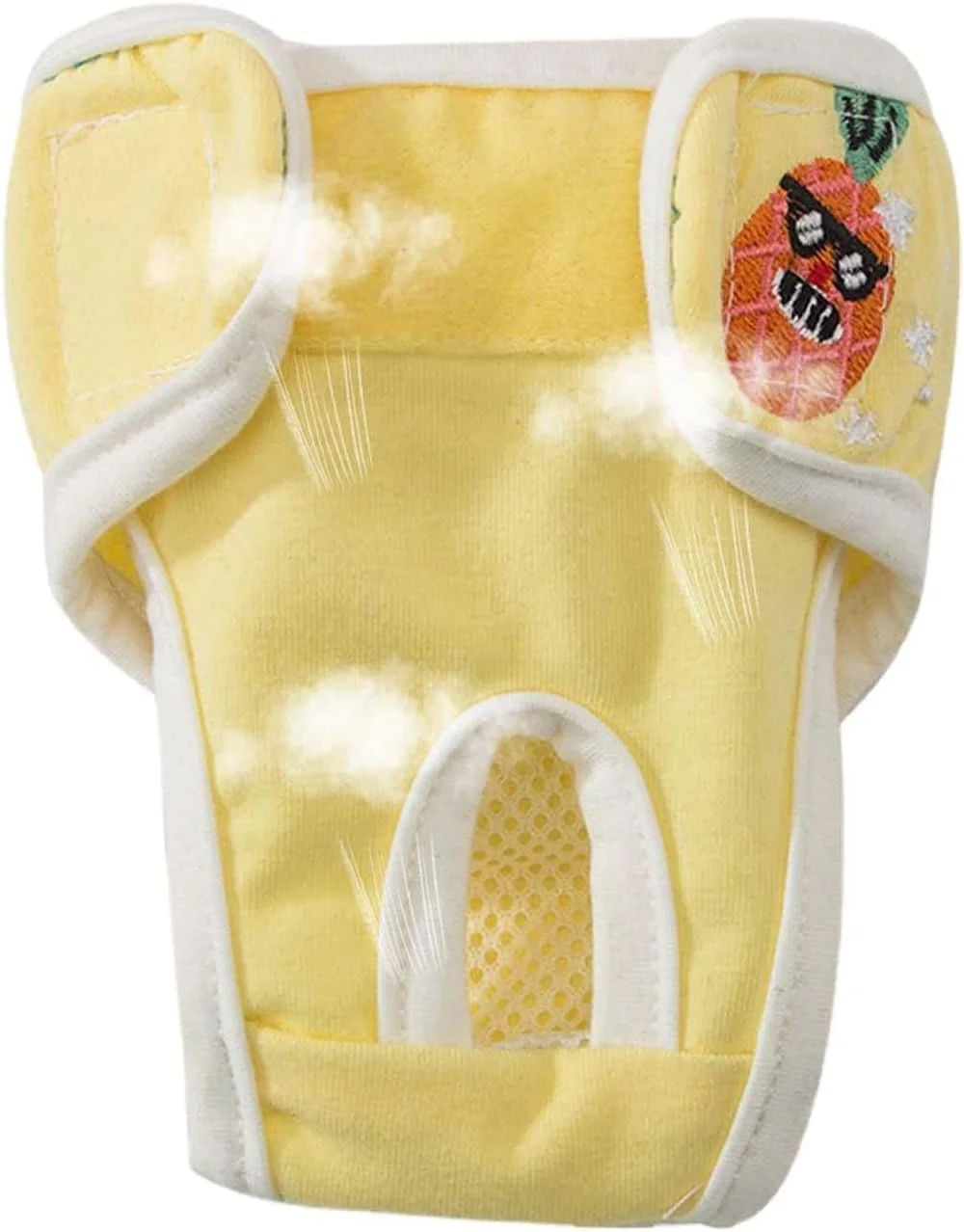 پوشک سگ قابل استفاده مجدد | پوشک های راحت و قابل استفاده مجدد برای سگ ماده | پوشک توله سگ قابل شستشو و ضد نشت