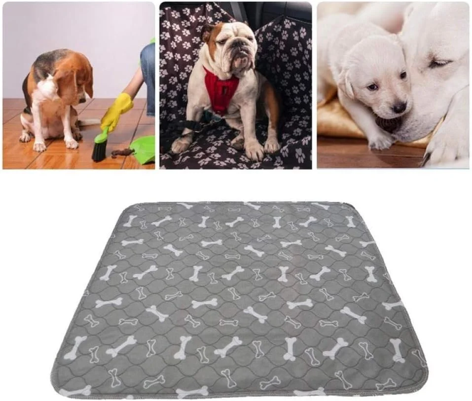 پد جاذب ادرار سگ، قابل شستشو، ضد آب، مناسب آموزش توله سگ، قابل استفاده روزانه - سایز 80x90 سانتی متر