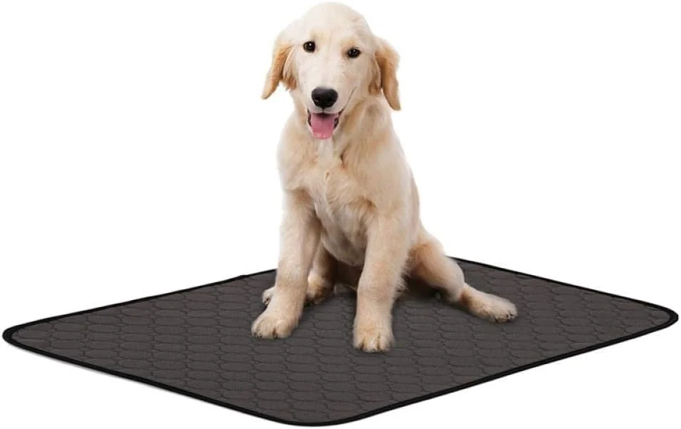 پد جاذب ادرار سگ قابل استفاده مجدد، تشک جاذب آب برای سگ های کوچک، پد آموزشی توله سگ - سفید_M