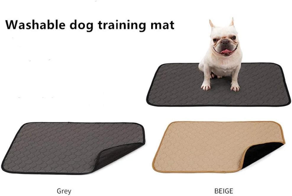 پدهای قابل شستشو برای جذب ادرار سگ، تشک خواب برای سگ های کوچک، پد جاذب برای سگ های خانگی، پد آموزش ادرار توله سگ - بژ - سایز S پدهای قابل شستشو برای جذب ادرار سگ، تشک خواب برای سگ های کوچک، پد جاذب برای سگ های خانگی، پد آموزش ادرار توله سگ - بژ - سایز S