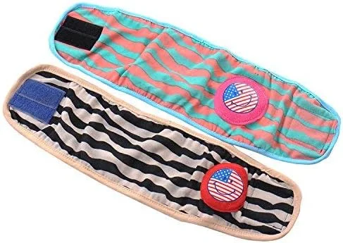 شلوار بهداشتی سگ رنگ تصادفی OUKA، لباس پوشک مناسب حیوانات خانگی برای سگ های کوچک، متوسط و بزرگ