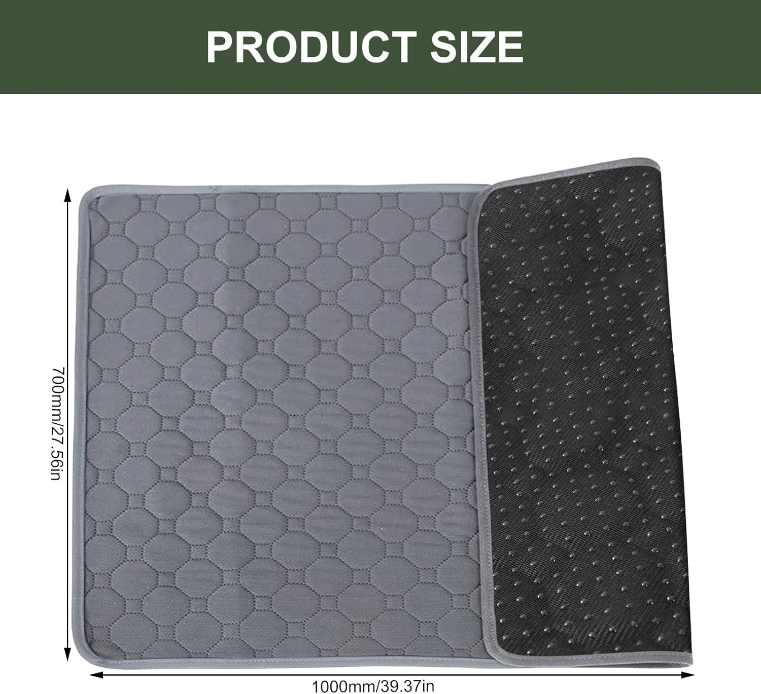 پد قابل استفاده مجدد سگ و گربه رافکرو، سایز 70 در 100 سانتی متر، پد جاذب سریع ادرار برای سگ، گربه و خوکچه هندی